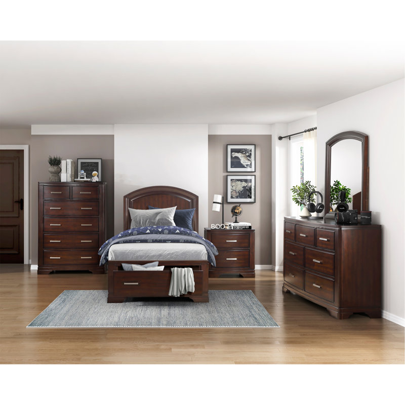 Commode moderne avec 7 tiroirs Smooth Glides