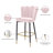 Sonette Upholstered Counter Stool with Metal Frame-1080848125
