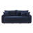 Wayne Velvet Sleeper Sectional Sofa with Pillows