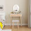 Fontenot Dressing Table with Mirror