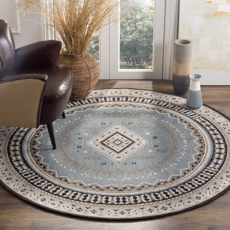 Aderito Performance Southwestern Rug, Round 6'