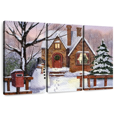 Lelend Winter House Snowman