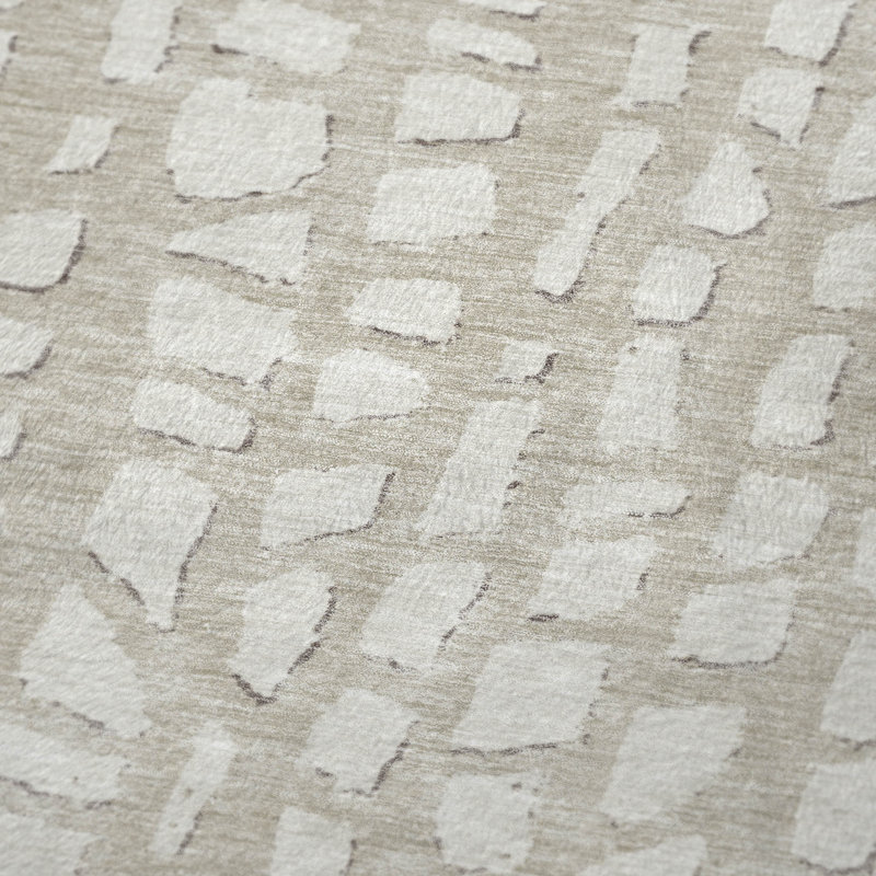 Jeté carré Addison Sherpa ASB754, Beige
