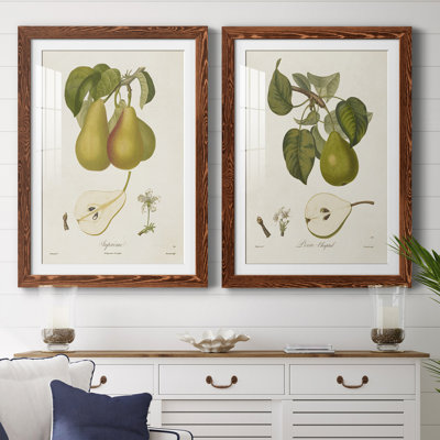 Cadre rétro de qualité supérieure Vintage Pears V - prêt à être accroché