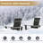 Tall Adirondack Chair With Ergonomic Backrest Armrests & Footrest For Backyard-2085309251