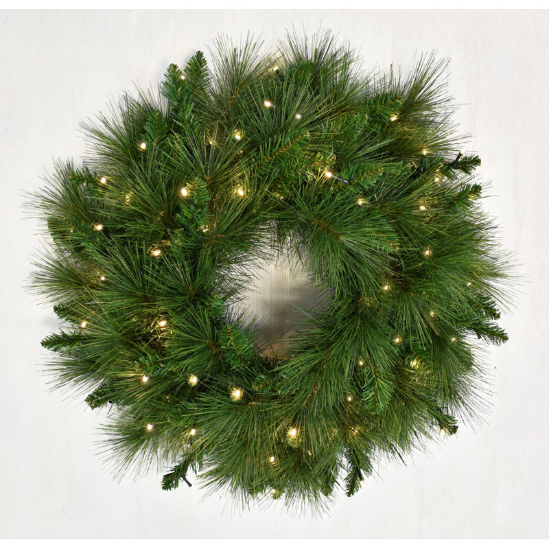 Couronne de pin Hela Christmas, H 30 po x l 30 po x P 6 po