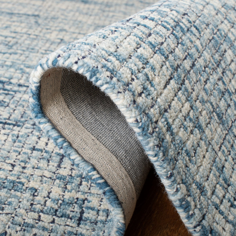 Cavazos Hand Tufted Wool Rug, Rectangle 4' x 6'