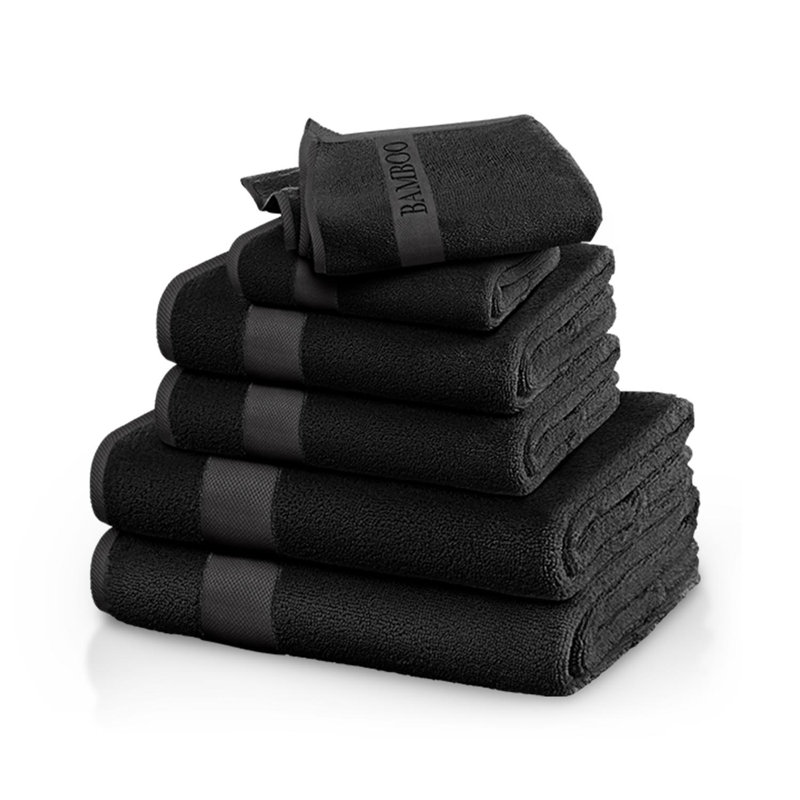 Ultra Light Hand Towel, Black