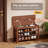 Adjustable Solid Wood Shoe-Changing Bench With Hidden Storage For Bedrooms And Corridors-128632670