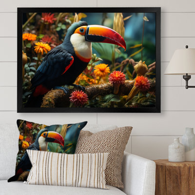Toco Toucan South America Jungle Symphony I - Animals Wall Decor