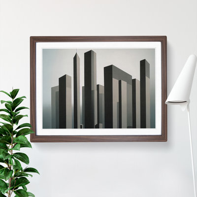 Elegant Skyline Architecture - Framed Print