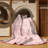 Machine Washable Tribeca Easter Modern & Contemporary Abstract Rug in Pink – Rose Binding-106863505