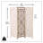 Sheredan Boho 3-Panel Folding Room Divider
