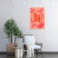 "Pink Birds" Groovy Text-129146908