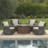 5 Piece Seating Group with Cushions
