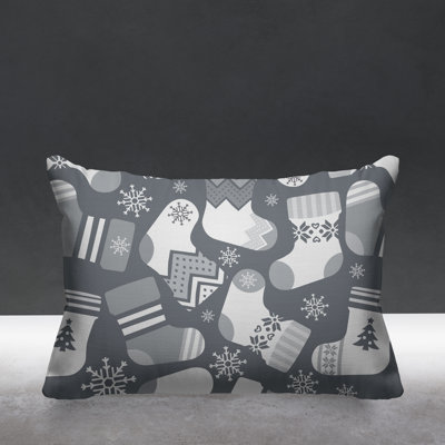 Outdoor Reversible Throw Pillow