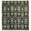 Metro hand-knotted New Zealand Wool Brown/Light Blue Area Rug-940566992