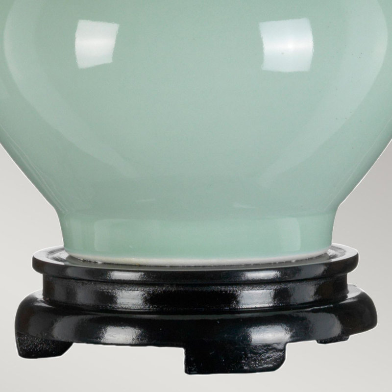 Eldredge Ceramic Table Lamp, Celadon