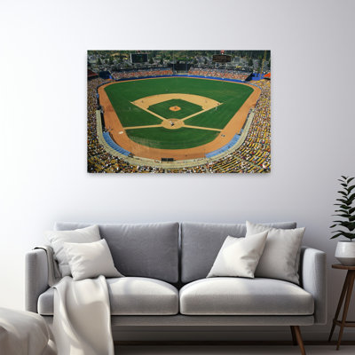 Dodger Stadium Abstract Contemporary Landscape Architecture Art