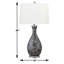 30'' Grey Table Lamp USB