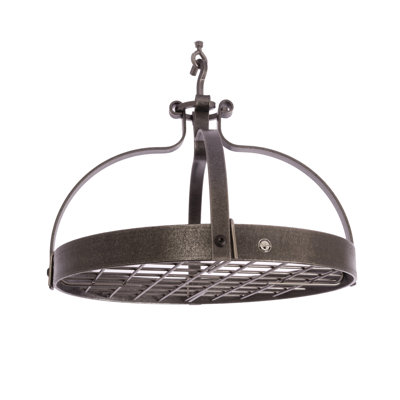 Gourmet USA Handcrafted Dutch Crown Hanging Pot Rack