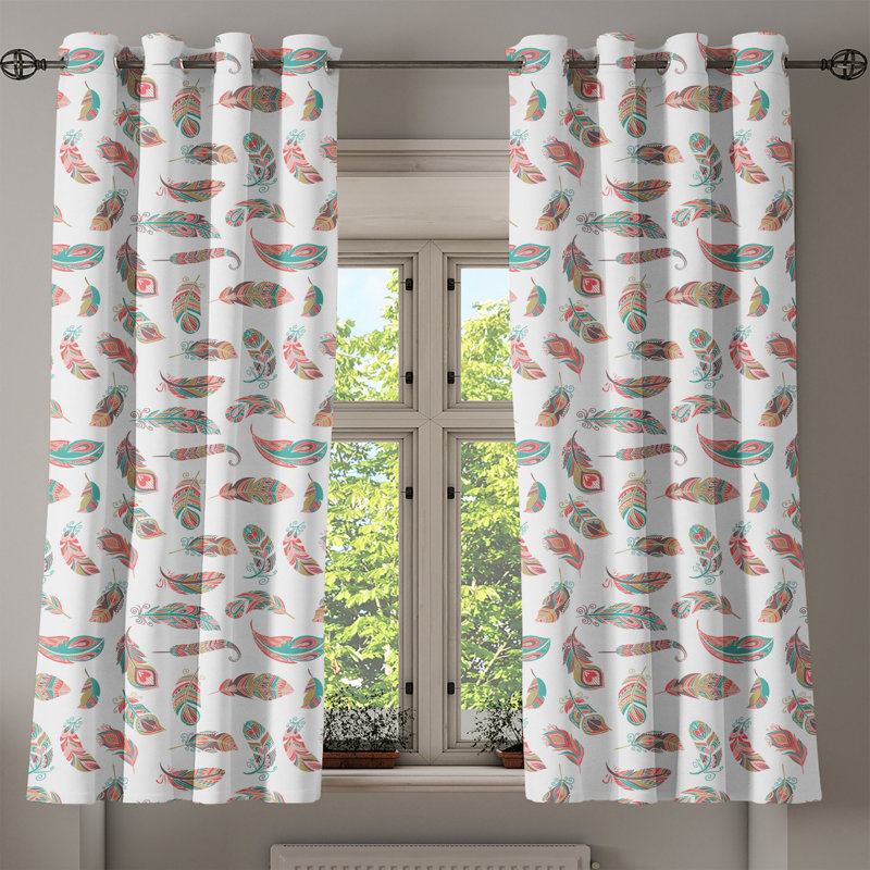 Sateen Blackout Curtains / Drapes Pair, 50" W x 63" L