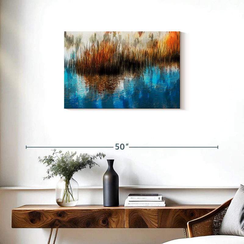 Avery Swamp Dynamic Abstract, 20" H x 30" W