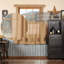 Rideau de café sur mesure en coton 36 po Lilian-1662264926