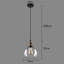 Luminaire suspendu sphère 1 lumière maillet-504476472