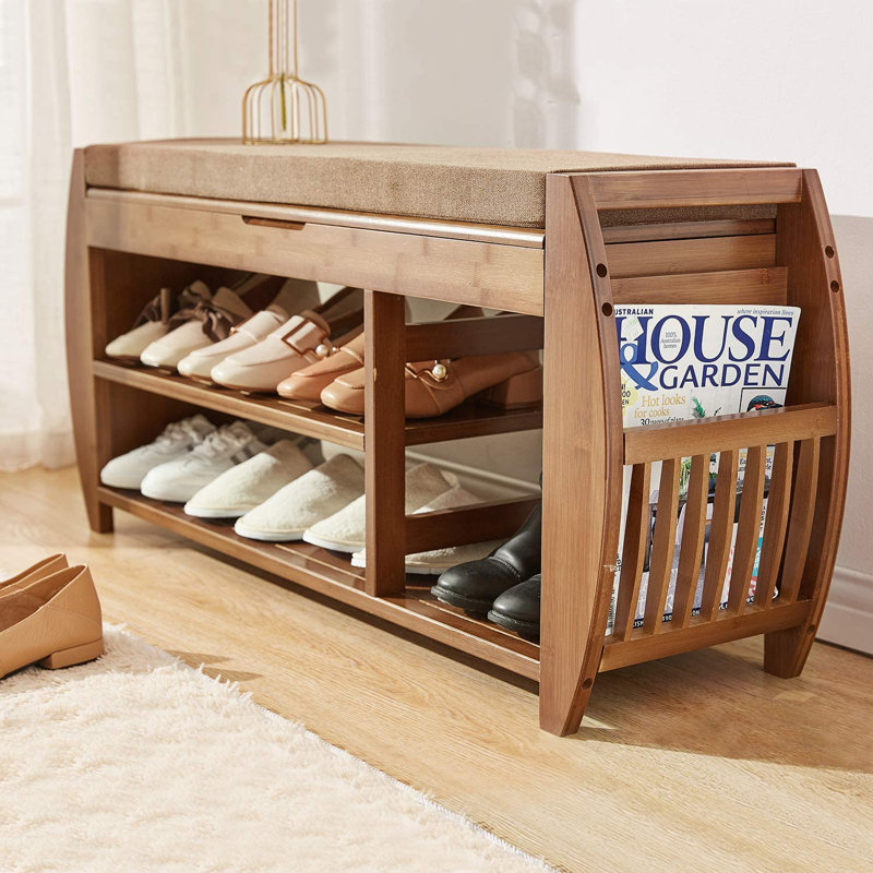 Banc de rangement 7 paires pour chaussures