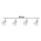 28.3'' 4 -Light Fixed Track Track Kit with Dimmable and Adjustable Head