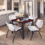 Plateau de table Kee Square, 4 chaises empilables-1810362136-1843066371-1810362141