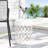 Modern Outdoor Side Table, Large, Robust Frame Detail Large Size, Finish, No Assembly Needed-119832704