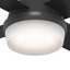 Ventilateur de plafond standard à 4 pales de 44 po avec lumières et télécommande Dempsey-90708533