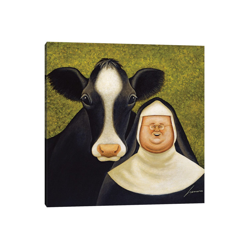 Black and White 1 Piece Wrapped Canvas Painting, 93.98 cm H x 93.98 cm W x 1.91 cm D