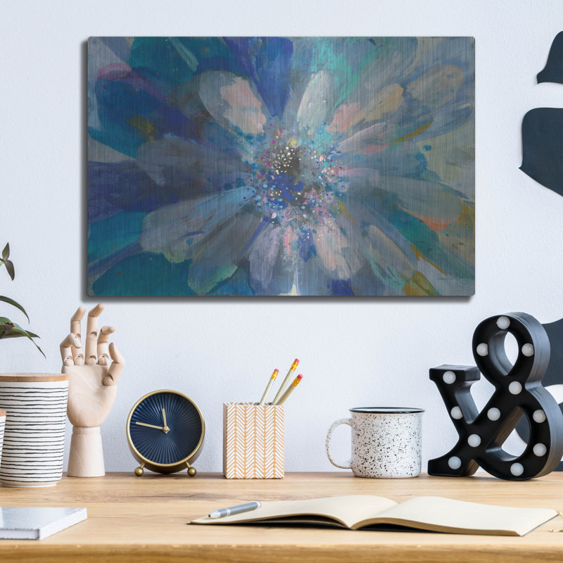 Art mural en métal Winston Porter «Intensity 1 Horizontal» par Danhui Nai, H 12 po x l 16 po
