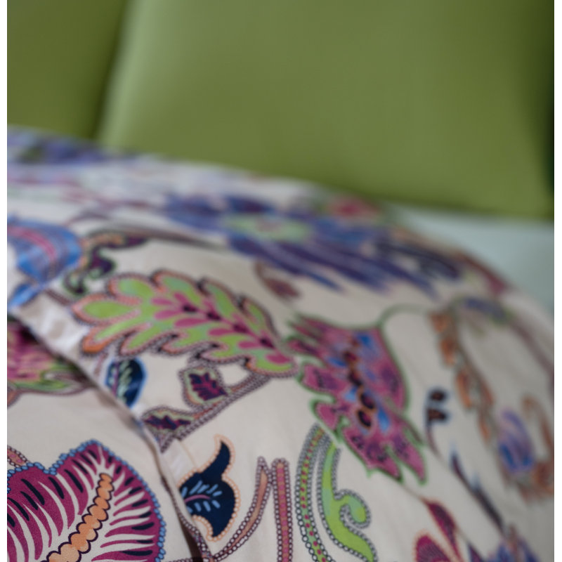 Etavonni Home Bunga Mekar, Twin Comforter + 1 Standard Sham