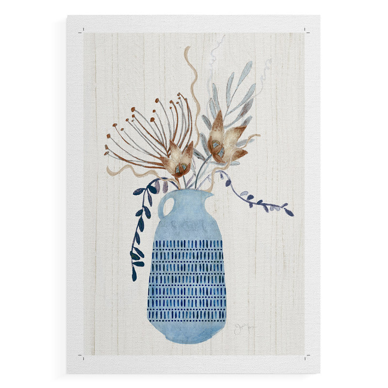 Boho Arrangement I -Canvas Print Only - NOT FRAMED, 36" H x 24" W