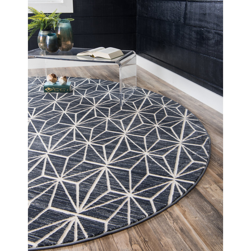 Delinah Jill Zarin Fifth Avenue Uptown Rug, Round 8'
