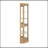 Graceful Lighted Curio Cabinet For Living Room, Showcasing Treasures-1557683193