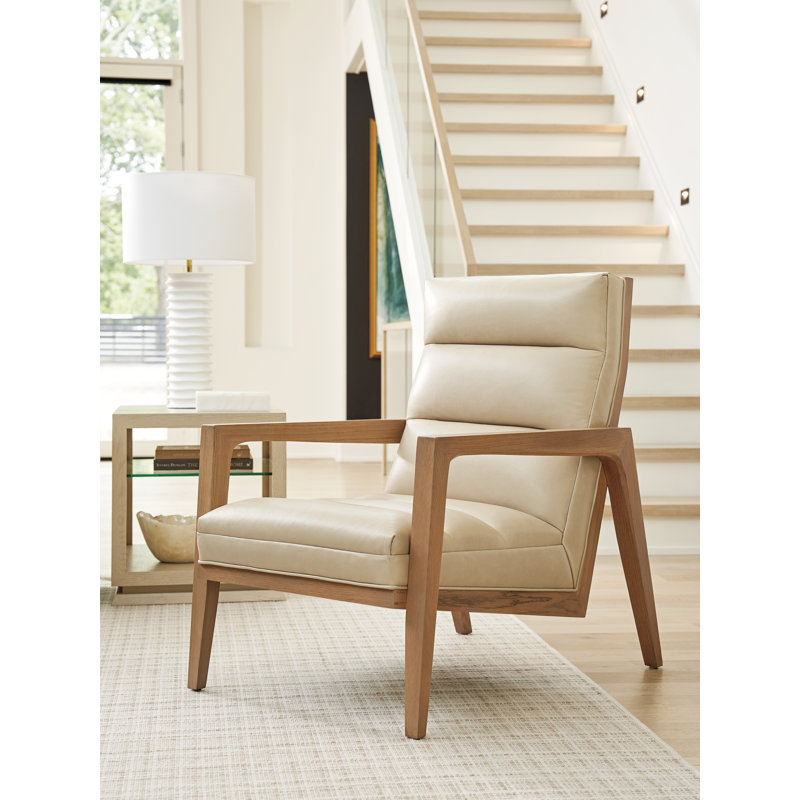 Sunset Key 28" Wide Leather Armchair