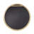 Sobb Round Decorative Vanity Mirror with Gold Gilding-99278873