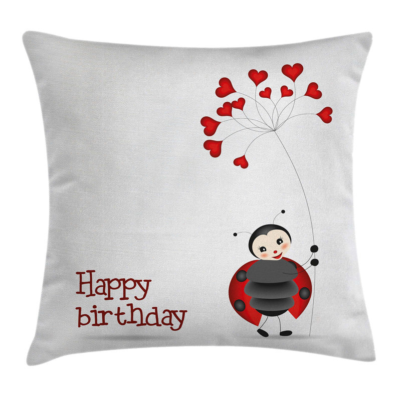 Outdoor Reversible Pillow Cover, 16" x 16"