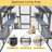 Outdoor Cat House Enclosure with Cat Playpen  for Large Spaces