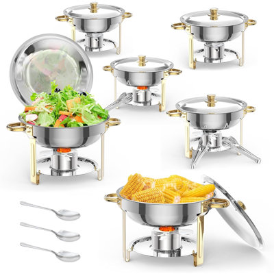 The Party Aisle Stainless Steel Tray