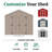Value Gable Outdoor Wood Storage Shed-103777831-8539097
