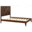 Lit plateforme de style moderne Mid-Century