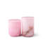 Pot rose albâtre avec couvercle-2021528142
