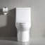 Siège de toilette allongé à fermeture rapide