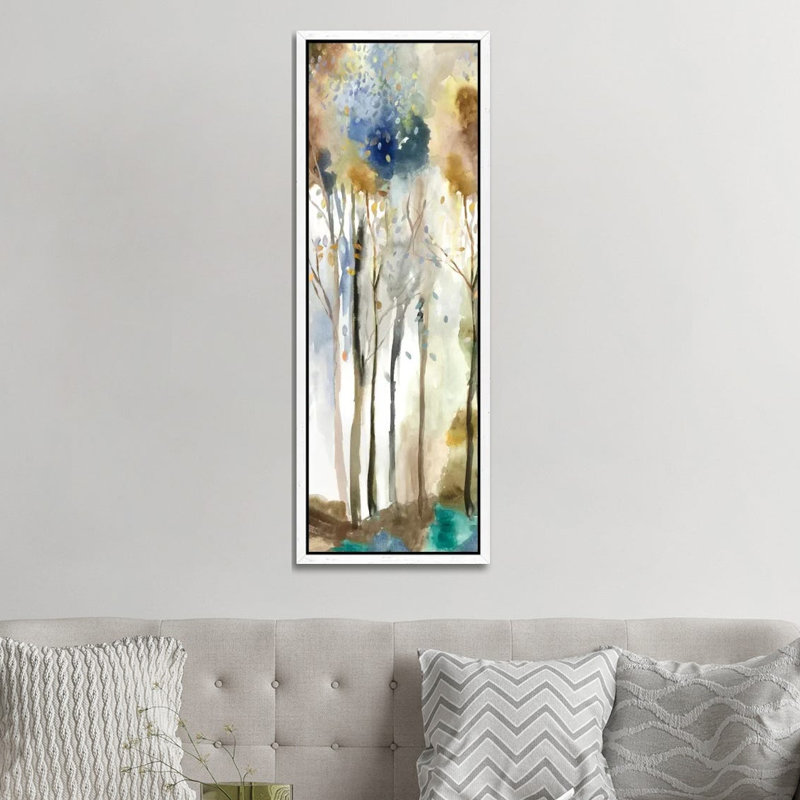 Standing Tall III by Allison Pearce - Painting on Canvas, White Framed Canvas, 152.4 cm H x 50.8 cm W
